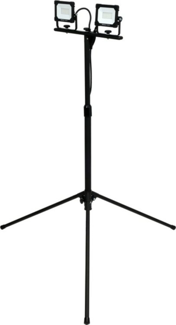 Прожектори з SMD-діодним випромін. YATO: 2 x 20 Вт, 230 В, 2 x 1900 Lm, на штативі h= 0.6-1.22 м [4]