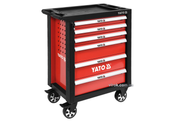 Шафа для інструментів YATO, на колесах, 6 шуфляд, 975x 765x 465 мм [1]