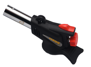 Пальник газовий VIROK з цанговим (швидким) з'єднанням. Piezo + 360*.