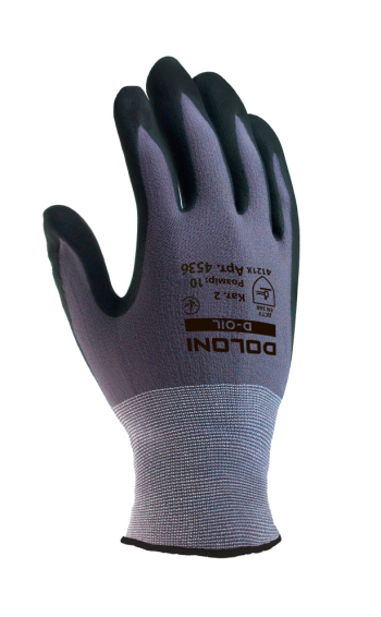 Перчатки трикотажные с покрытием вспененный нитрил 4536