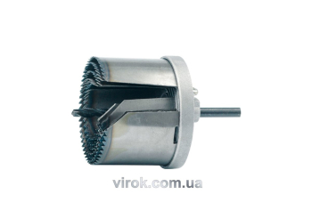 Пили кільцеві по дереву VOREL + свердло. Ø= 26 - 63 мм, h= 45 мм. Набір 7 шт. [10/80]