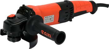 Шліфмашина кутова мережева YATO: Ø=125мм, P=1400Вт, регулятор. 3000-12000 об/хв(вузька ручка) [6/96]