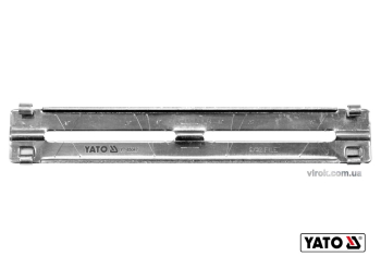 Направляюча до напильника YT-85025 YATO : Ø=4 мм, 190х30 мм, під кути 10°,25°,30°,35°, кліпс(DW)