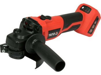 Шліфмашина кутова акумулят безщіткова YATO: Li-Ion, 18В,  Ø=125мм з регул. об(БЕЗ АКУМУЛЯТОРА) [8]