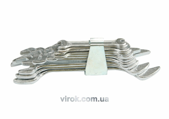 Ключ ріжковий VOREL, Набір 6 шт. М 6-17 мм [20/80]