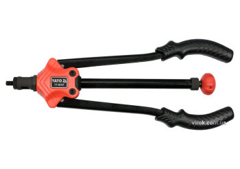 Заклепочник дворучний YATO для нітогайок М3; М4; М5; М6; М8; М10; М12; l=360 мм [12]