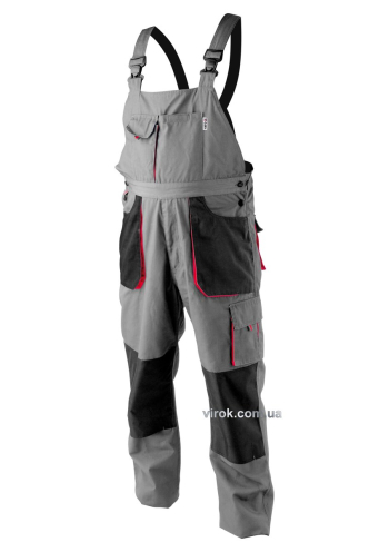 Напівкомбінезон робочий DAN, 65%- поліестер, 35%- бавовна