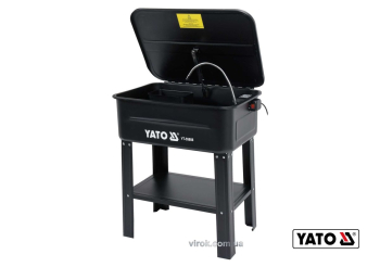 Мийка для майстерні мережева YATO : 80 л, 10 л/хв, висота 88 см, ванна 72х 48х 26 см [1]