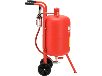 Піскоструйний агрегат YATO резервуар- 40л, 0.6-0.8 МПа, споживання повітря 170-708 л/хв, 86х48х33 см