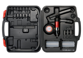 Помпа ручна вакуумна YATO з обладунками, кпл. 22 шт., P= -1-3 Bar [5]