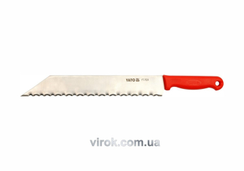 Ніж для будівельної ізоляції YATO : L= 480 мм [10/50]