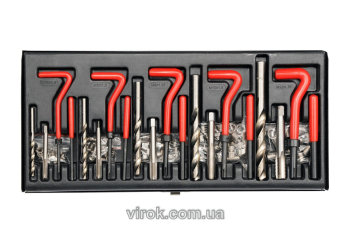 Набір для ремонту різьби YATO : М5-М12 мм [5/10]