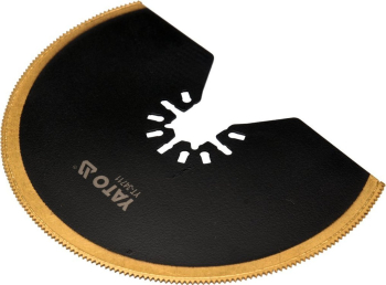 Полотно-насадка різальне для реноватора YT-82220 YATO по дереву і металу, півдиск Ø= 100 мм [10/100]