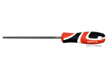 Напильник по металу YATO, квадратний l=150 мм, #1 [20/80]