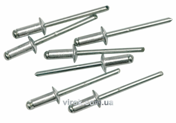 Ніти VOREL алюмінієві 4,8х6,4 мм. Уп. 50 Шт. [100/200]