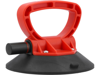 Присоска вакуумна з насосом YATO: чашка Ø=150 мм, m=60 кг, силіконова [24]