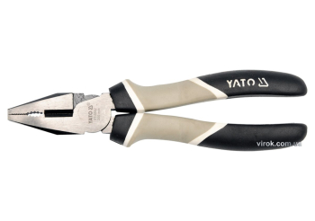Плоскогубці комбіновані YATO : L= 160 мм [6/60]
