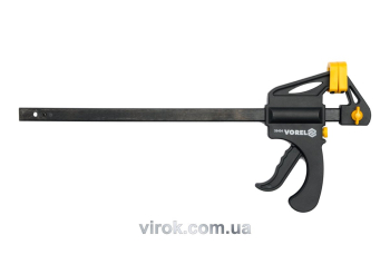 Струбцина VOREL "автомат" пластмасова, l= 750 мм [6/12]