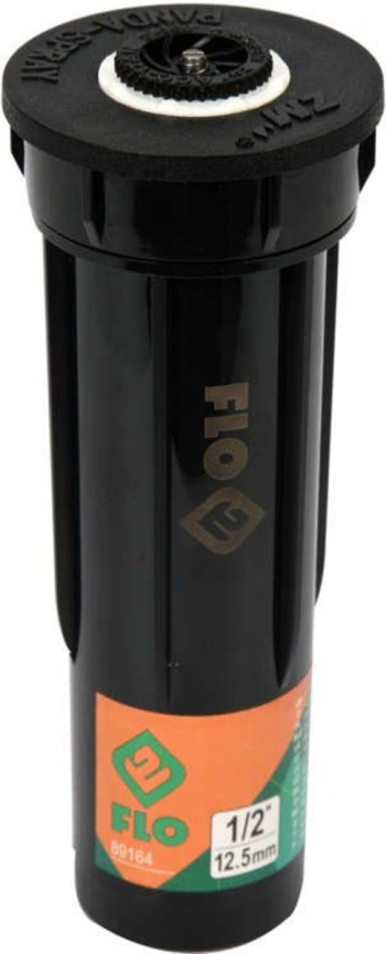 Зрошувач висувний FLO до перехідника з різьбою  1/2", l= 12,5+ 10 см, кут зрошув.- 25-360°