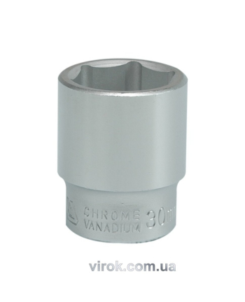 Головка торцева 6-гранна YATO : квадрат 3/4", М= 30 мм, L= 55 мм [8/48]