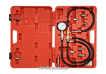 Набір для діагностики інжекторних систем YATO, 10 шт, Pmax=0.7 MPa(DW)