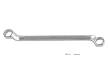 Ключ гнуто - накидний YATO : CrV, М= 16х17 мм, L= 255 мм [10/30/60]