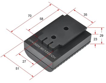 Акумулятор до YT-30417 YATO Li-Ion 3.7 V, ємність- 4 АГод [100]