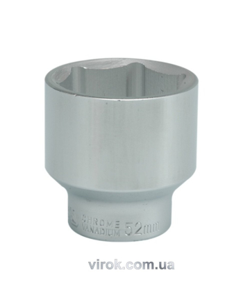 Головка торцева 6-гранна YATO : квадрат 3/4", М= 52 мм, L= 70 мм [4/20]