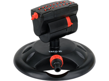 Зрошувач осциляційний YATO 16 отворів, зона- 16-20 м, тиск- 2-6 Bar, ABS-пластик [12]