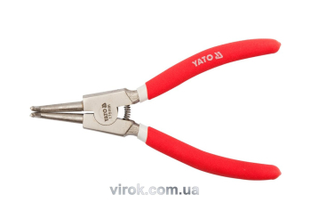 Знімач стопорних кілець YATO загн. (розжим) l=225мм [6/60]