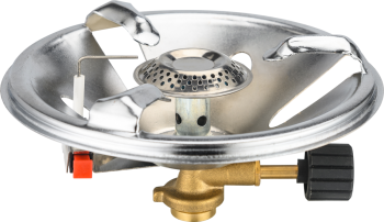 Примус газовый с резьбовым соединением и пьезо поджогом 1,5 кВт