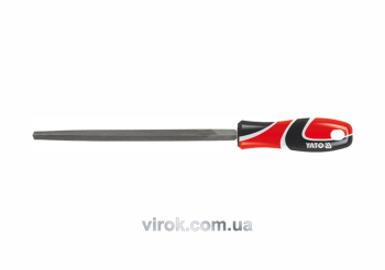 Напильник по металу YATO, трикутний l=250 мм, #1 [20/80]