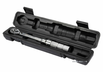 Ключ динамометричний YATO : квадрат 1/4", F= 2.5- 20 Нм, L= 240-250 мм в футлярі [16]