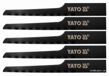 Полотна до пневматичної шаблевої пили YT-09955 YATO : 24 зуби/1", 5 шт [50/200]