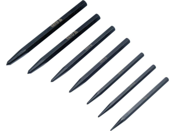 Кернери розмічальні YATO l=100- 140 мм; Ø= 1.5- 6мм, компл. 7 шт. [60]