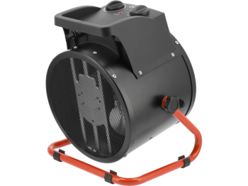 Нагрівач мережевий YATO : 400В, 5кВт, обігрів S≤ 48 м² реж- 50/3300/5000 Вт