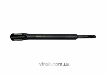Зубило "U-подібне" YATO : SDS+, L= 22х18 х 250 мм. CrV [6/48]