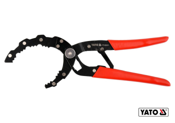 Кліщі для оливних фільтрів YATO : Ø60-120 мм, L= 280 мм [6/36]