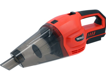 Порохотяг з фільтром HEPA акумулят YATO Li-Ion 18V 4АГод 150Вт 2 подовжувачі насадки БЕЗ АКУМУЛЯТОРА