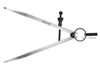 Циркуль розмічальний YATO : L= 150 мм, з гвинтовим фіксатором [50]