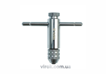 Вороток для мітчиків з тріщаткою YATO : M5-M12, L= 100 мм [20/80]