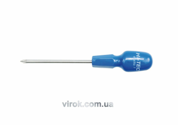 Викрутка хрестова VOREL Cr-V "HI-TEC", PH1 x 200 мм  [12/240] DW