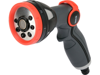 Пістолет зрошувальний YATO 8 режимів; з пластика, нержавіючої сталі і алюмінію [12]