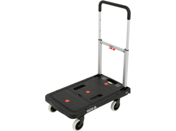 Візок 4-колісний транспортув. складаний YATO для макс навант 137кг платформа- 41х68 см, 68x41х92 см