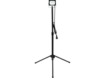 Прожектор з SMD-діодним випромін YATO: 30 Вт, 230 В,2850 Lm, на штативі h=0.6-1.22 м, кабель- 2м [6]