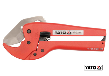 Труборіз - автомат для ПВХ труб YATO : max Ø= 42 мм [6/48]