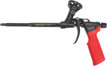 Пістолет для нанесення PU маси з блокувальним вентилем YATO: ствол l= 200 мм, заг. відстань- 315 мм
