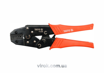 Кліщі для обтискання і зачистки проводів YATO, L=230 мм. 20-12(AWG), 0.5-4 мм2 [5/30]