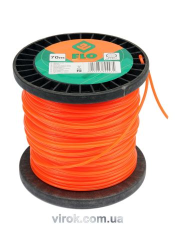 Жилка для тримера кругла FLO 2,6 мм х 70 м (бобіна) [27]