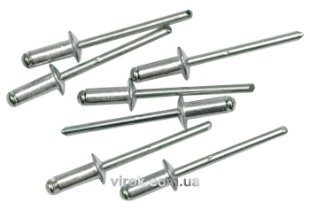 Ніти VOREL алюмінієві 4,0х12,7 мм. Уп. 50 Шт. [100/200]